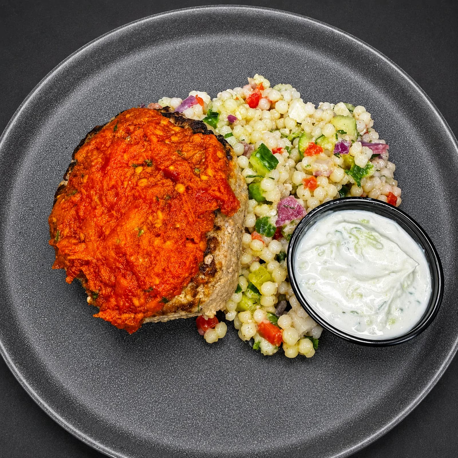 Mediterranean Turkey Burger