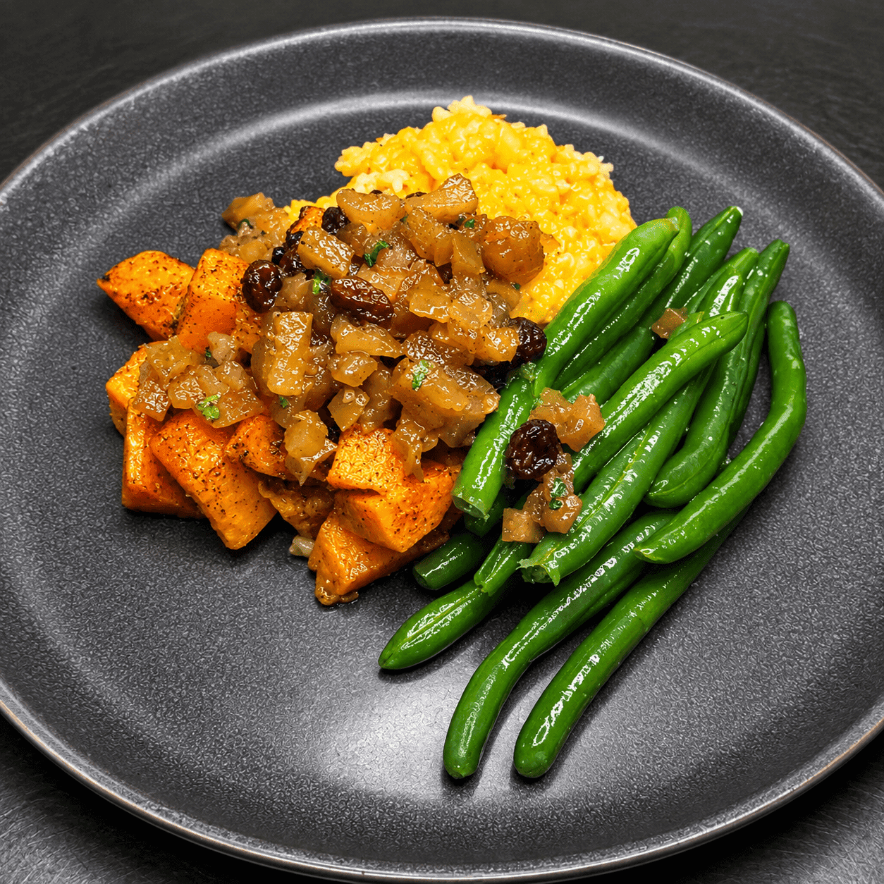 Roasted Squash with Butternut Risotto